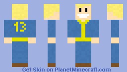 Vault Boy - Vault 13 Minecraft Skin